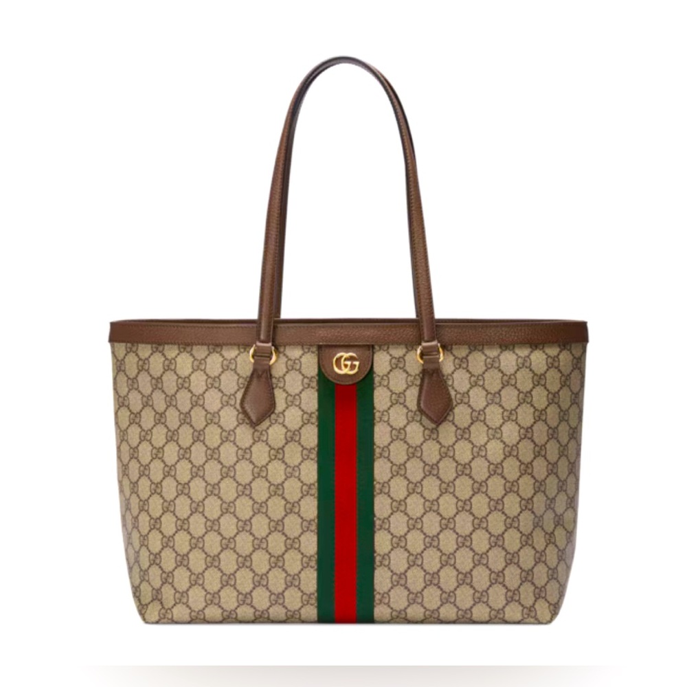 💎AUTHENTIC GUCCI OPHIDIA GG TOTE LARGE